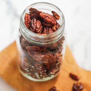 Maple Roasted Pecans Recipe