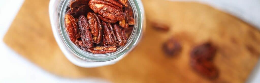 Maple Roasted Pecans Feature